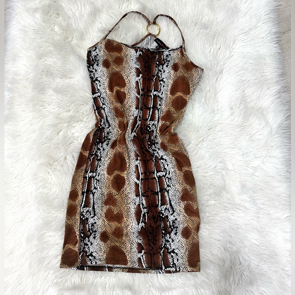Absolutely Exotic Animal Print Halter Top